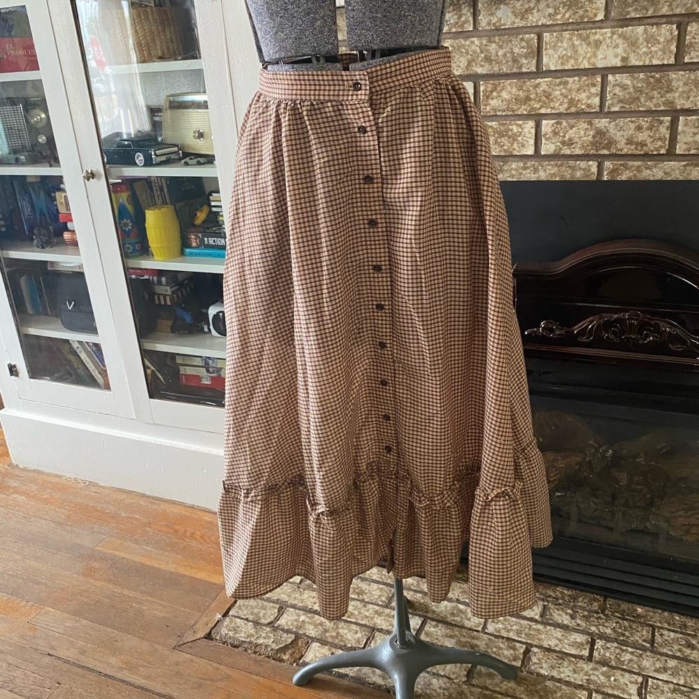 1970’s gunne sax style prairie skirt